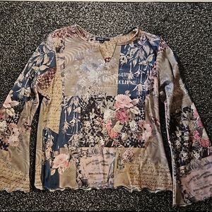 One World Soft casual women's blouse